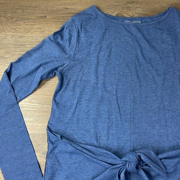 NWT Coolibar Women’s Tie Front Dress, Blue, UPF 50+ Sun Protection, size xs - Picture 4 of 10